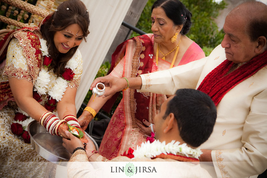 The Indian Wedding ceremony was full of emotion from fun smiles and laughs
