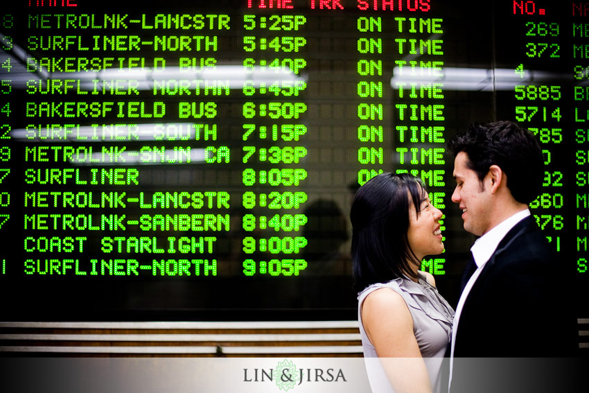 union station engagement picture los angeles
