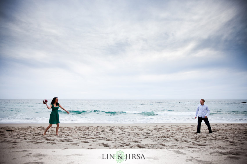 laguna beach engagement picture