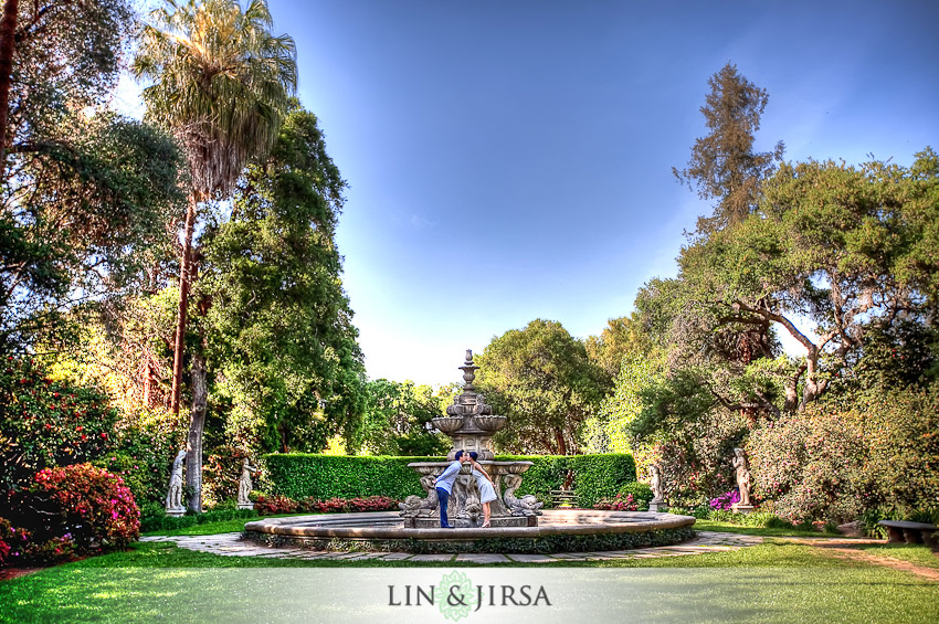 engagement picture huntington library