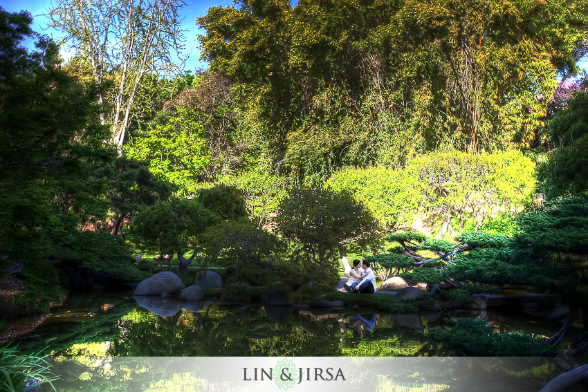 huntington library san marino engagement photography