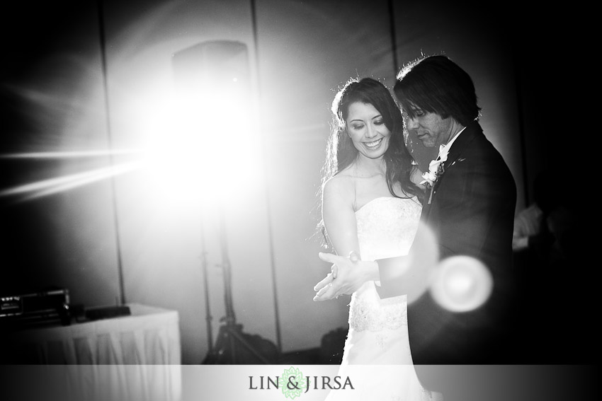 The dance floor at the Marriott is great for your first dance 