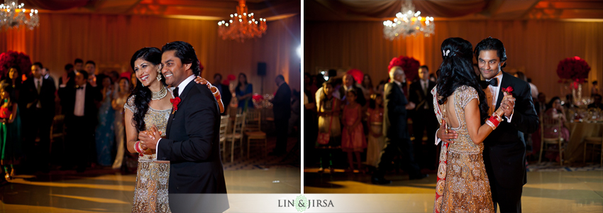 first-dance-indian-wedding-pasadena-langham first-dance-indian-wedding-pasadena-langham