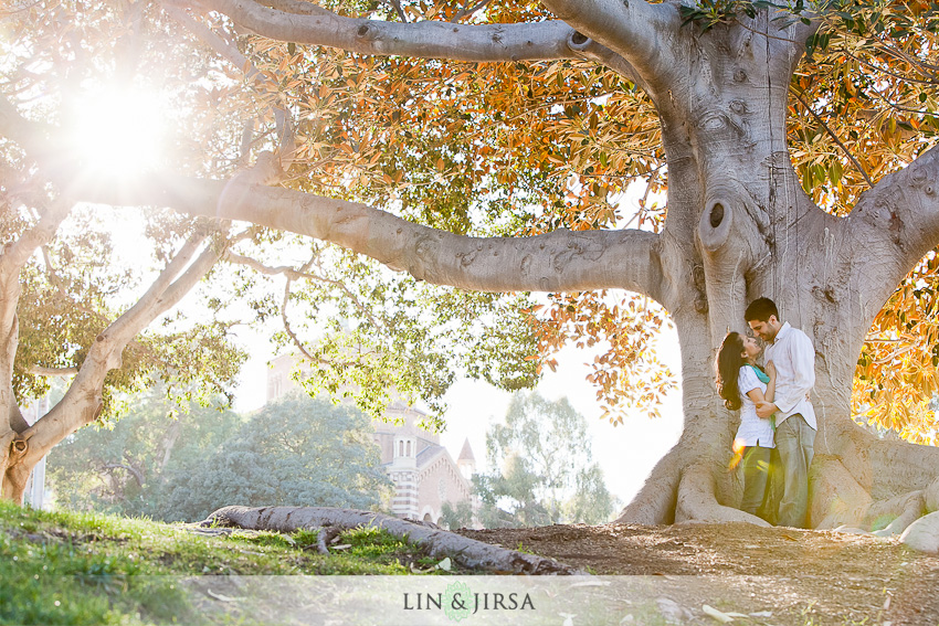 UCLA-Santa-Monica-engagement-portraits