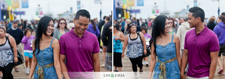 santa-monica-engagement-session