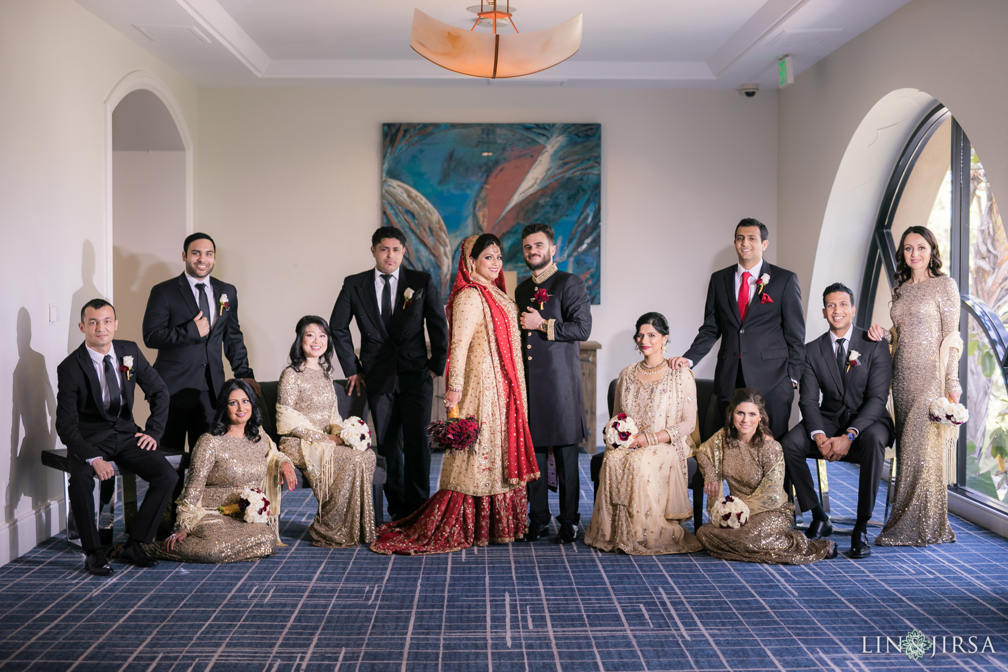 Huntington Beach Hilton Waterfront Wedding Sayema Charles