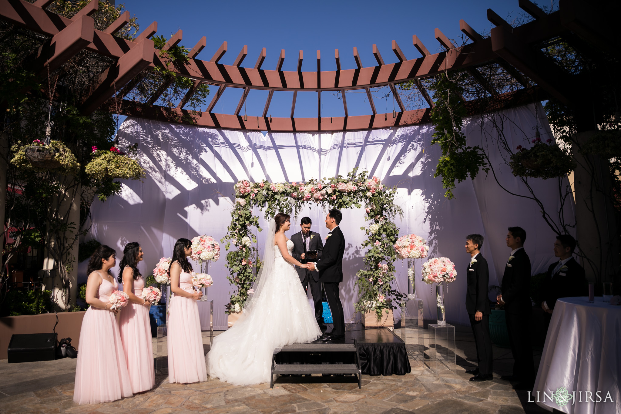 Noor Events Pasadena Wedding Jennifer Clint Wedding Ceremony