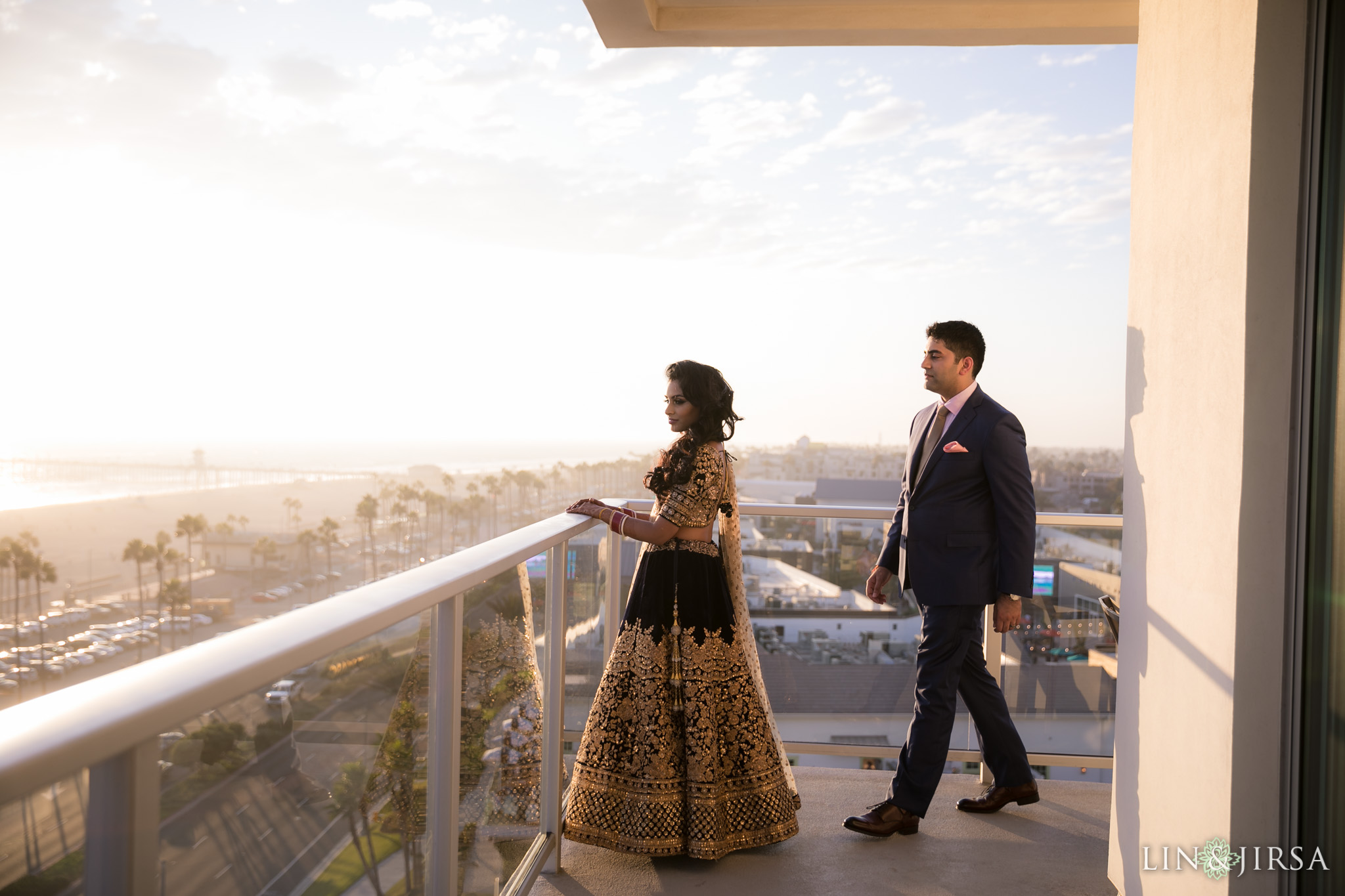 Pasea Hotel Huntington  Beach  Indian Wedding  Amrita Kabir