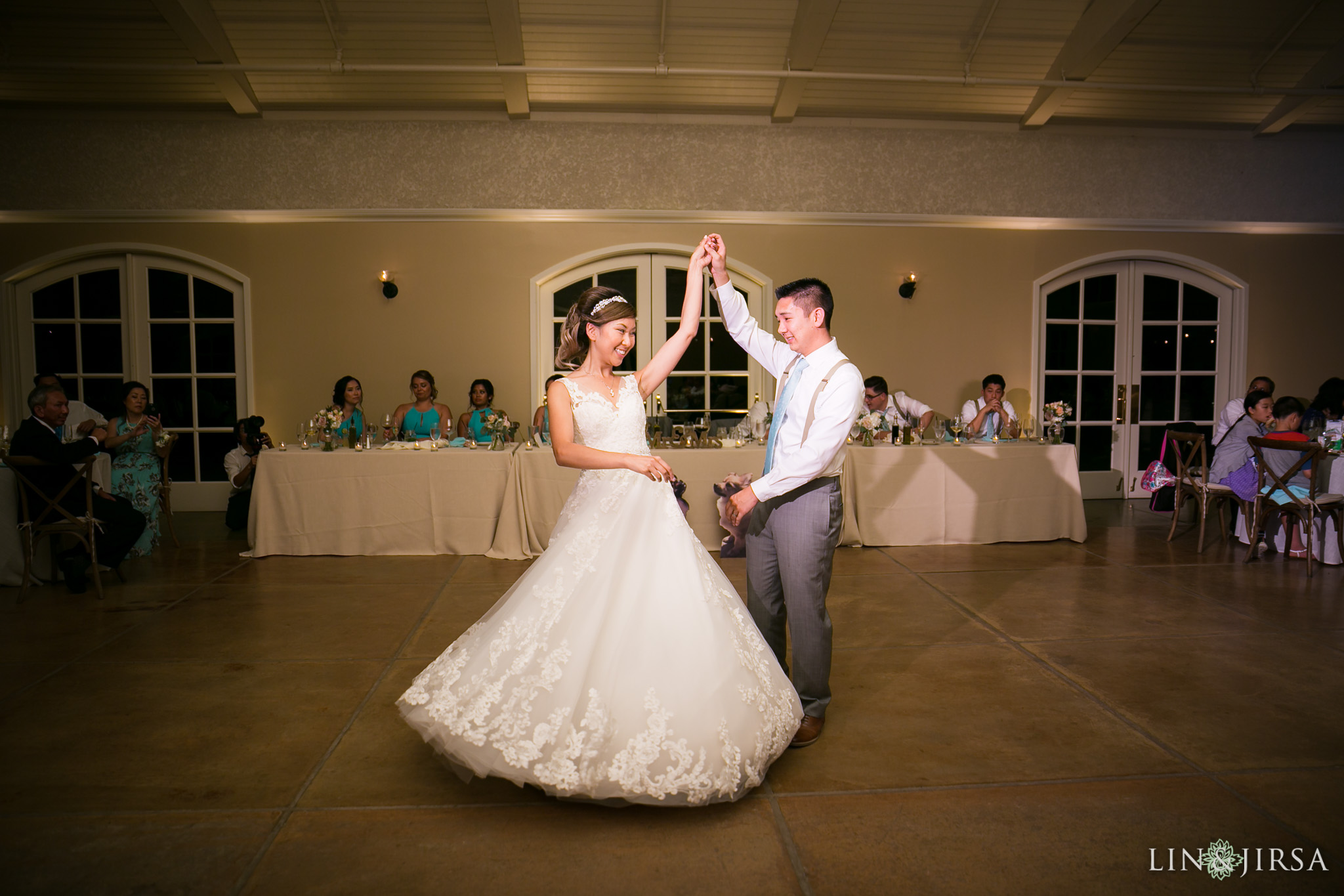 First dance at Trentadue Winery
