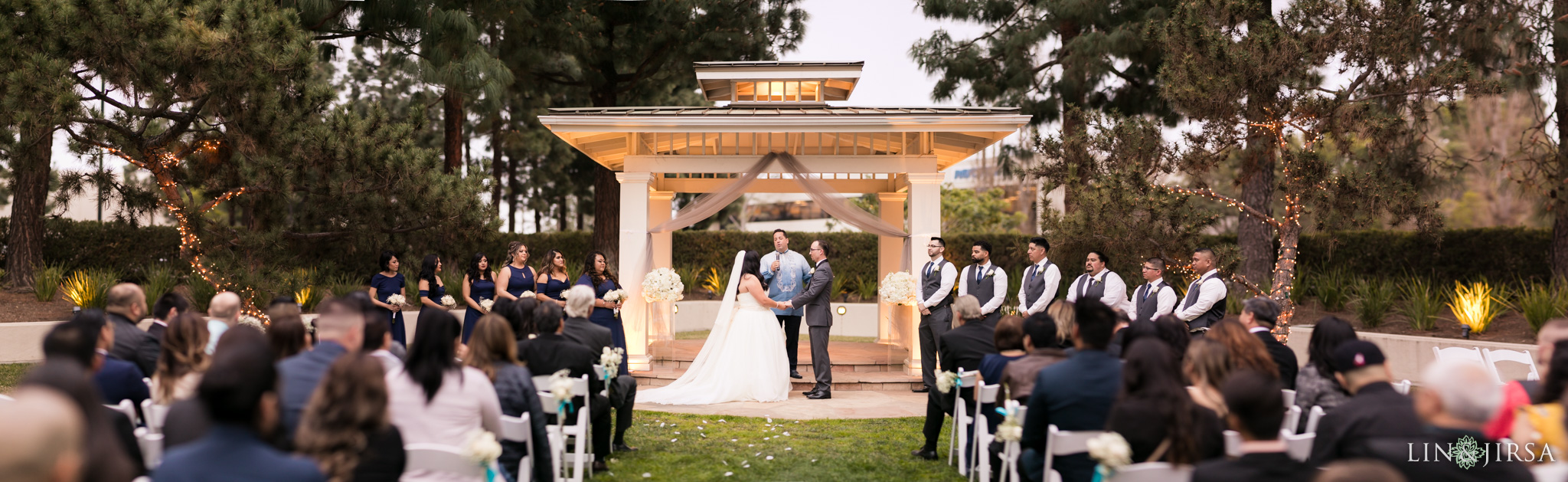 22 turnip rose promenade orange county wedding ceremony photography