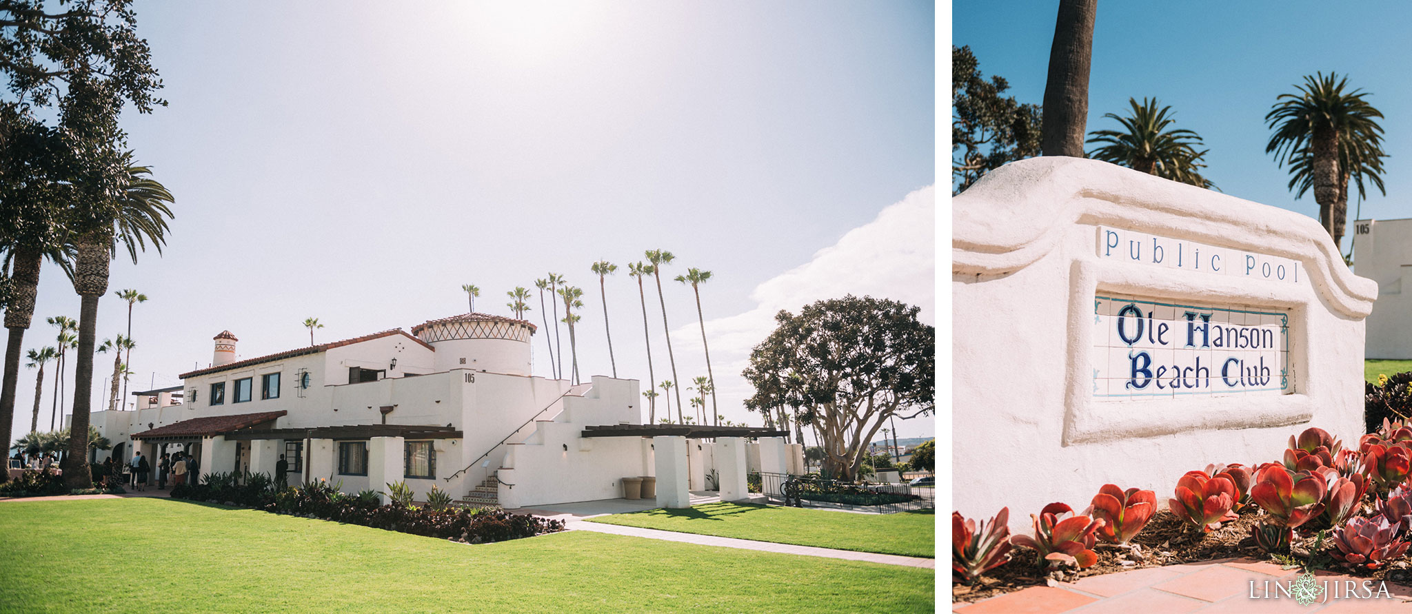 ole hanson beach club san clemente wedding photography