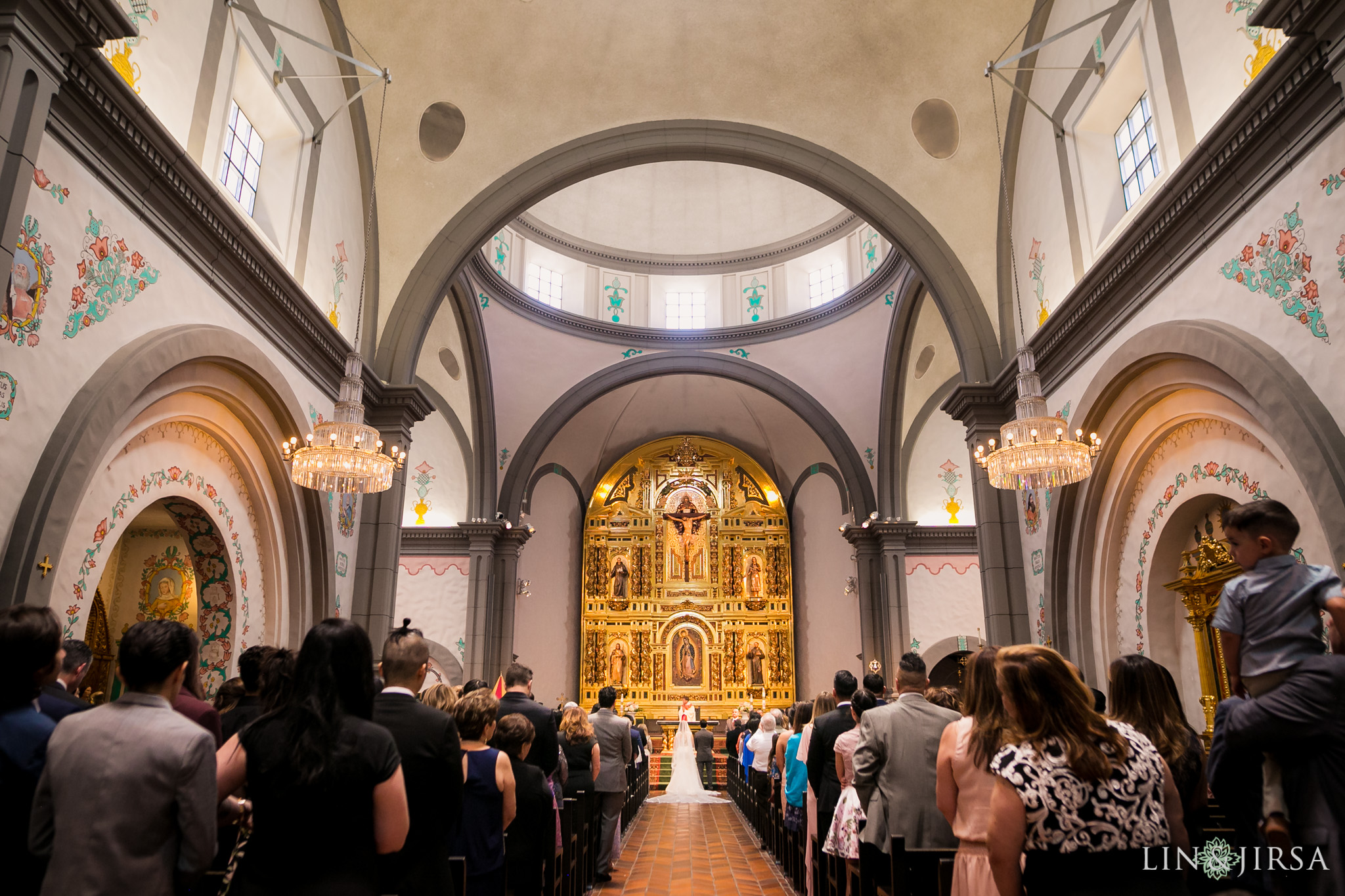 24 mission basilica san juan capistrano wedding ceremony photography