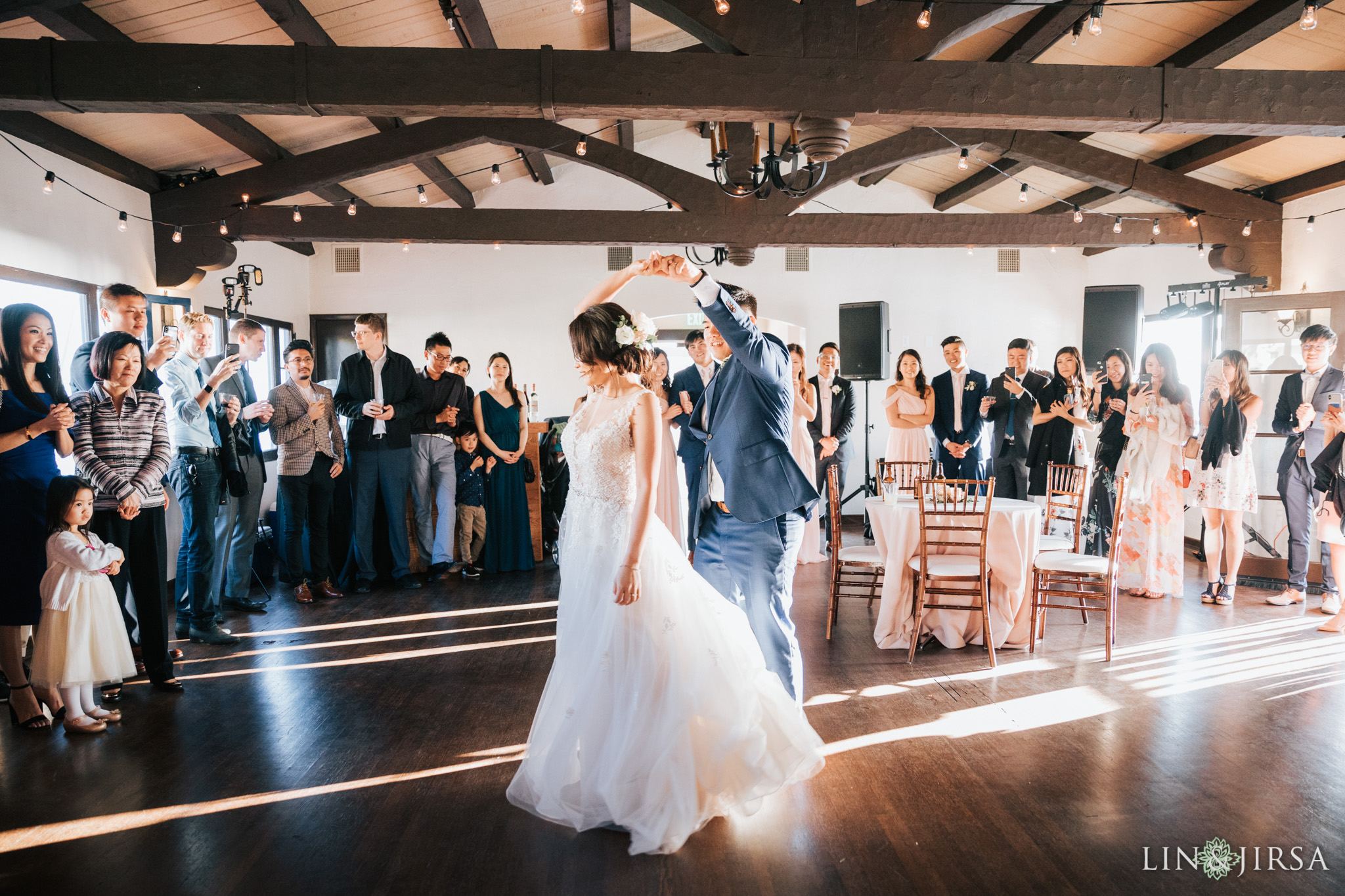 ole hanson beach club san clemente wedding reception photography