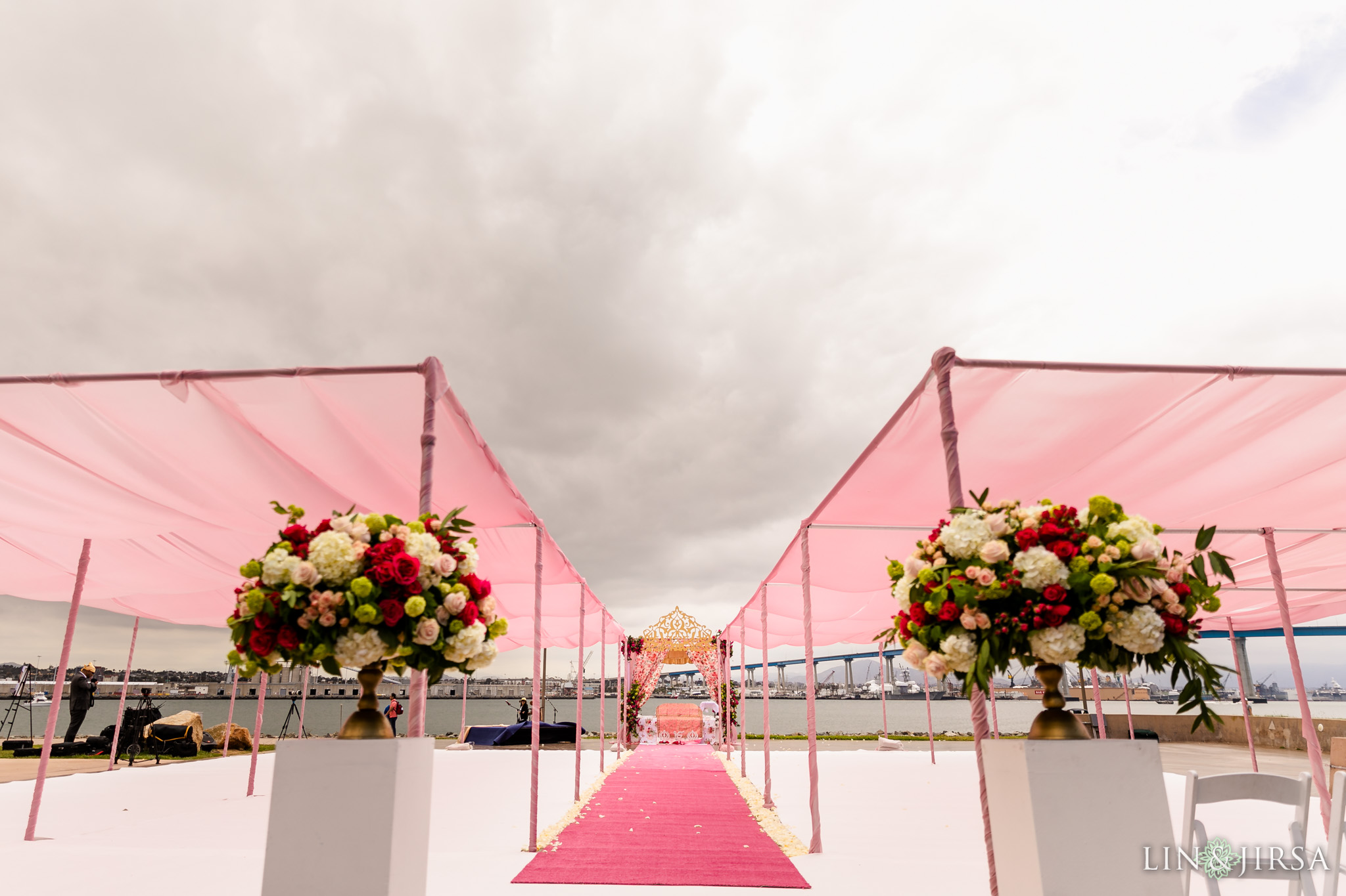 13 Coronado Resort and Spa San Diego Outdoor Punjabi Ceremony Photography