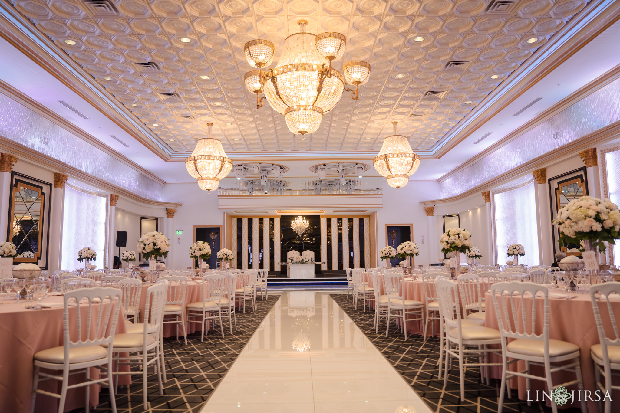 Cathedral of Our Lady of the Angels | Imperial Palace Banquet Hall |  Alejandra and Gerardo