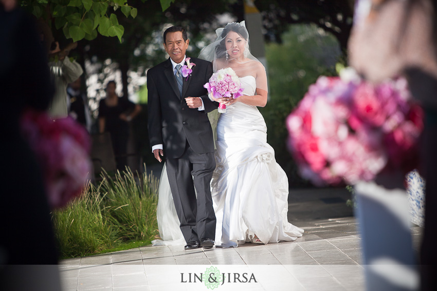 Walt Disney Concert Hall bride wedding