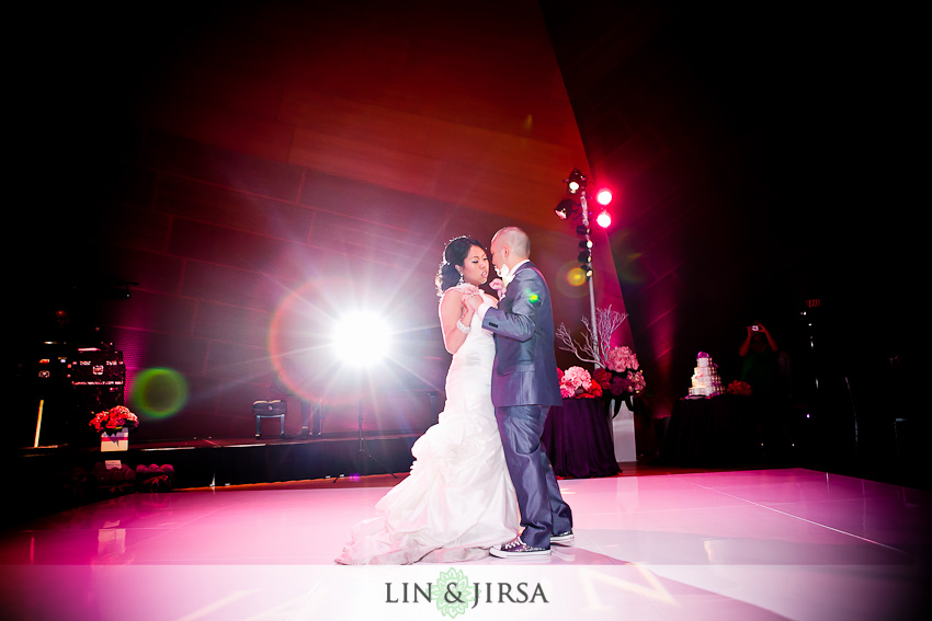 Walt Disney Concert Hall Wedding First Dance