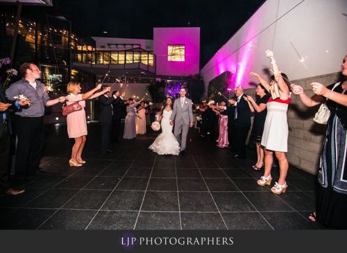 26 seven degrees wedding photographer sparkler exit