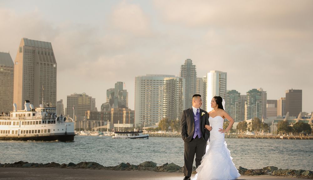 0677 KJ Marriott Coronado Island Wedding Photography