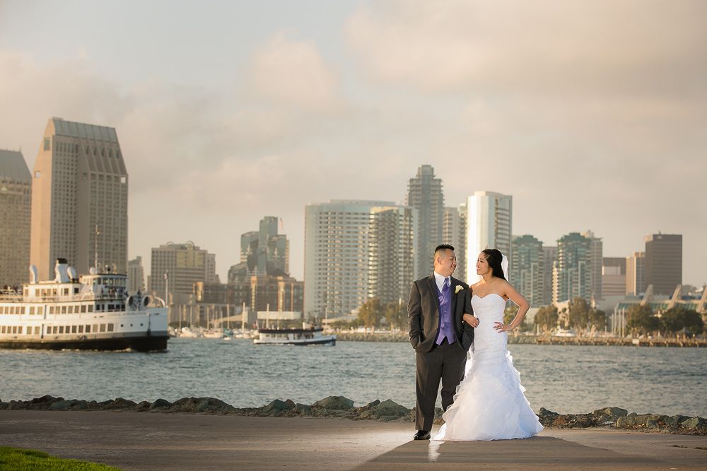 0677 KJ Marriott Coronado Island Wedding Photography