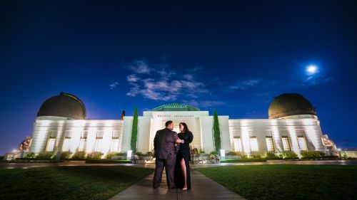 0055 YC Griffith Observatory Los Angeles Engagement Photos