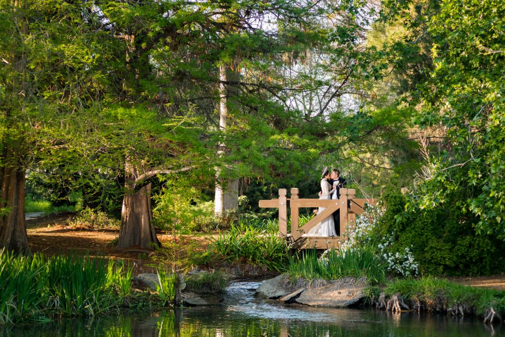 Fullerton Arboretum Orange County CA Wedding Photography