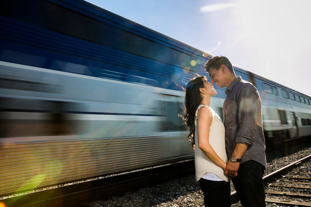 00 Fullerton Arboretum Engagement Photos