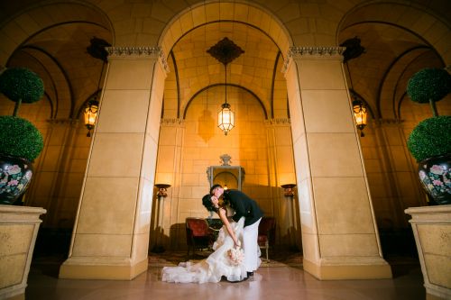 50 millennium biltmore hotel los angeles wedding photographer