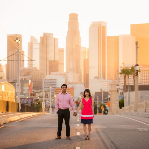 0075 TD Downtown Los Angeles Engagement Photography 1