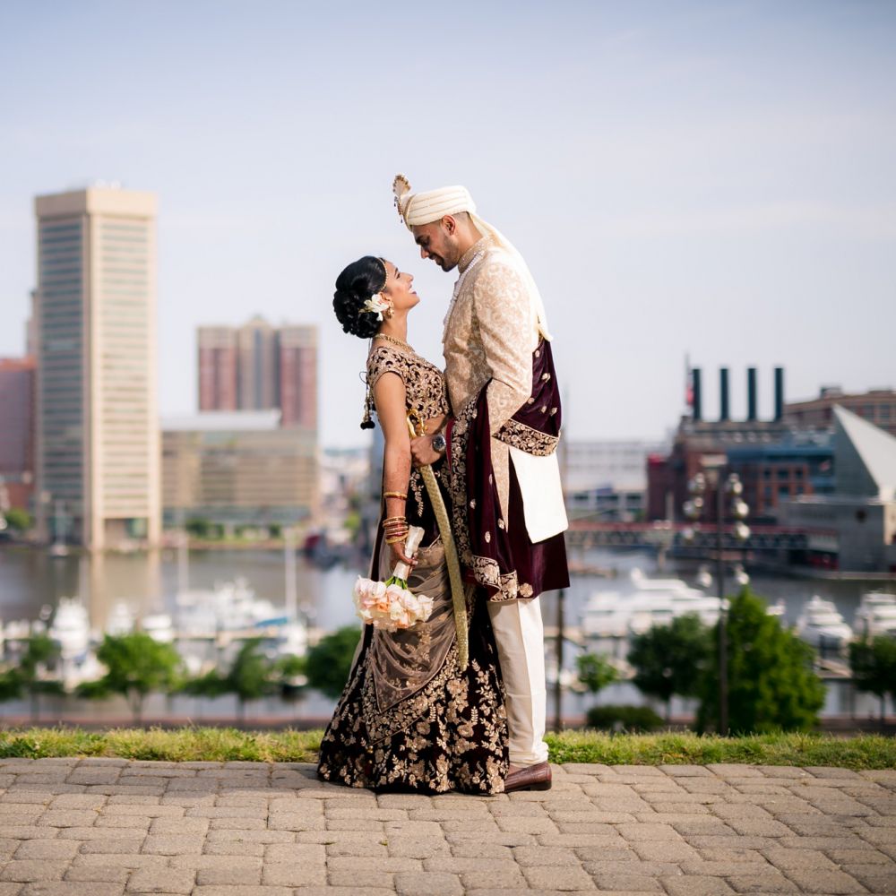 0205 BJ The Hilton Baltimore Maryland Wedding Photos