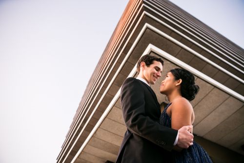 0062 NT Downtown LA Los Angeles County Engagement Photography