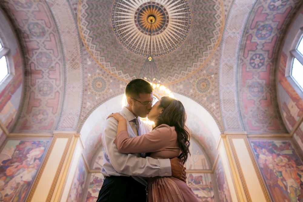 0035 TJ Los Angeles Public Library Engagement Photography