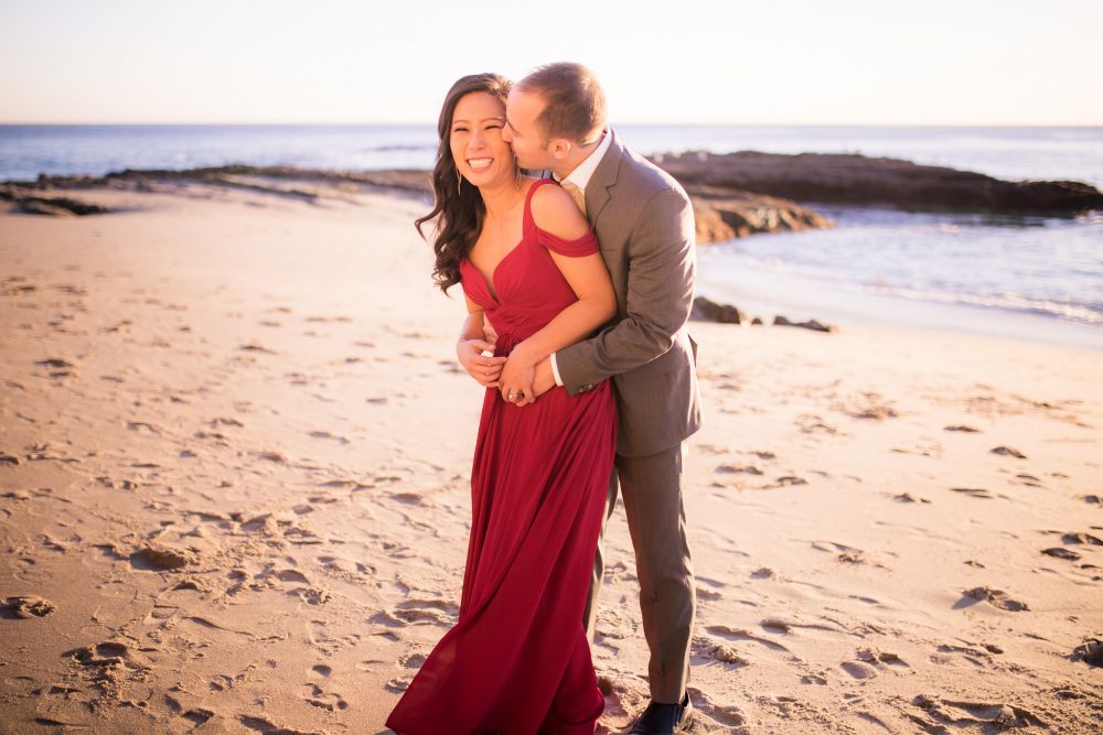 Downtown Laguna Beach Orange County Engagement Photography