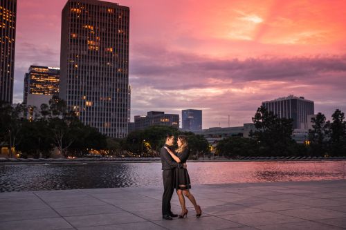 0 downtown los angeles engagement photography