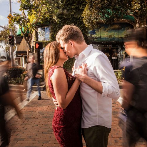 0 downtown laguna beach orange county engagement photography