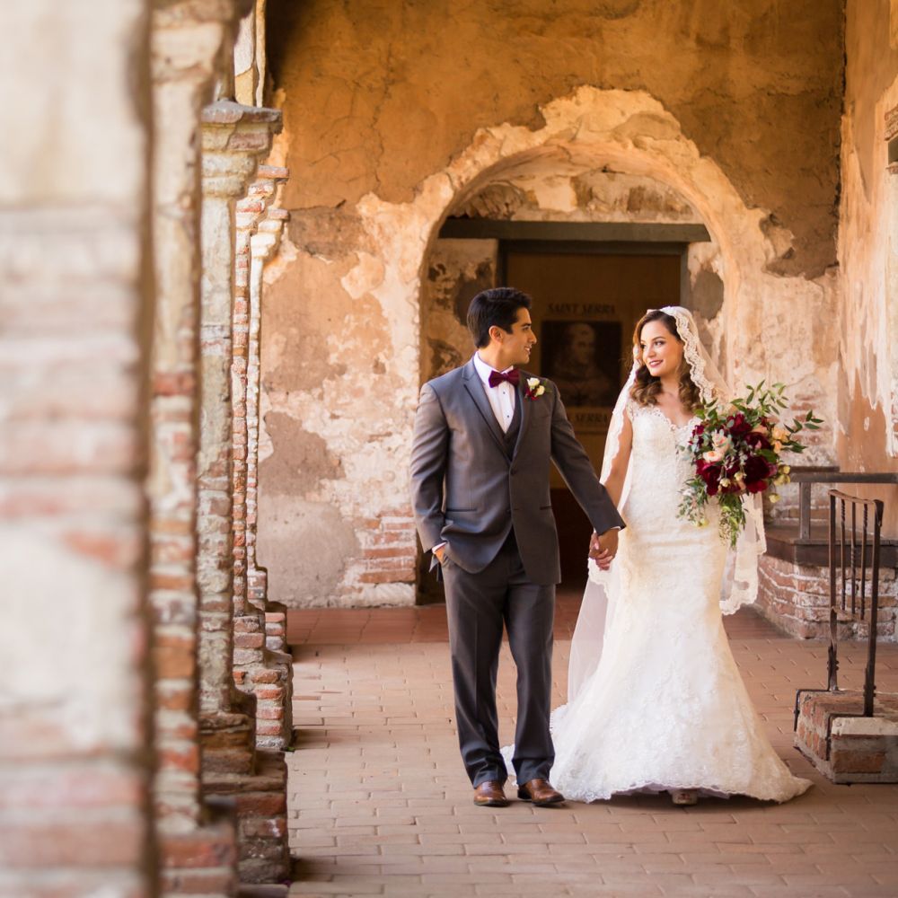 0 mission basilica san juan capistrano wedding photography