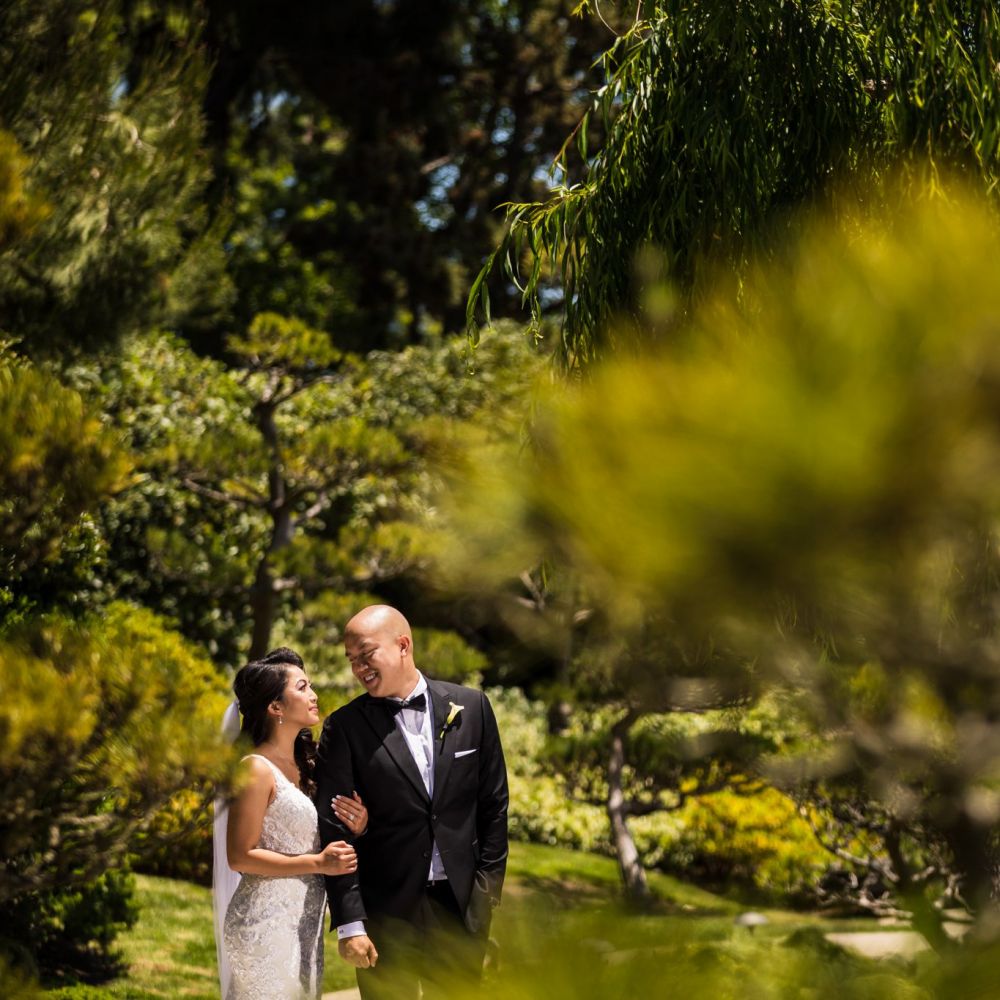 01 earl burns miller japanese gardens long beach wedding photography