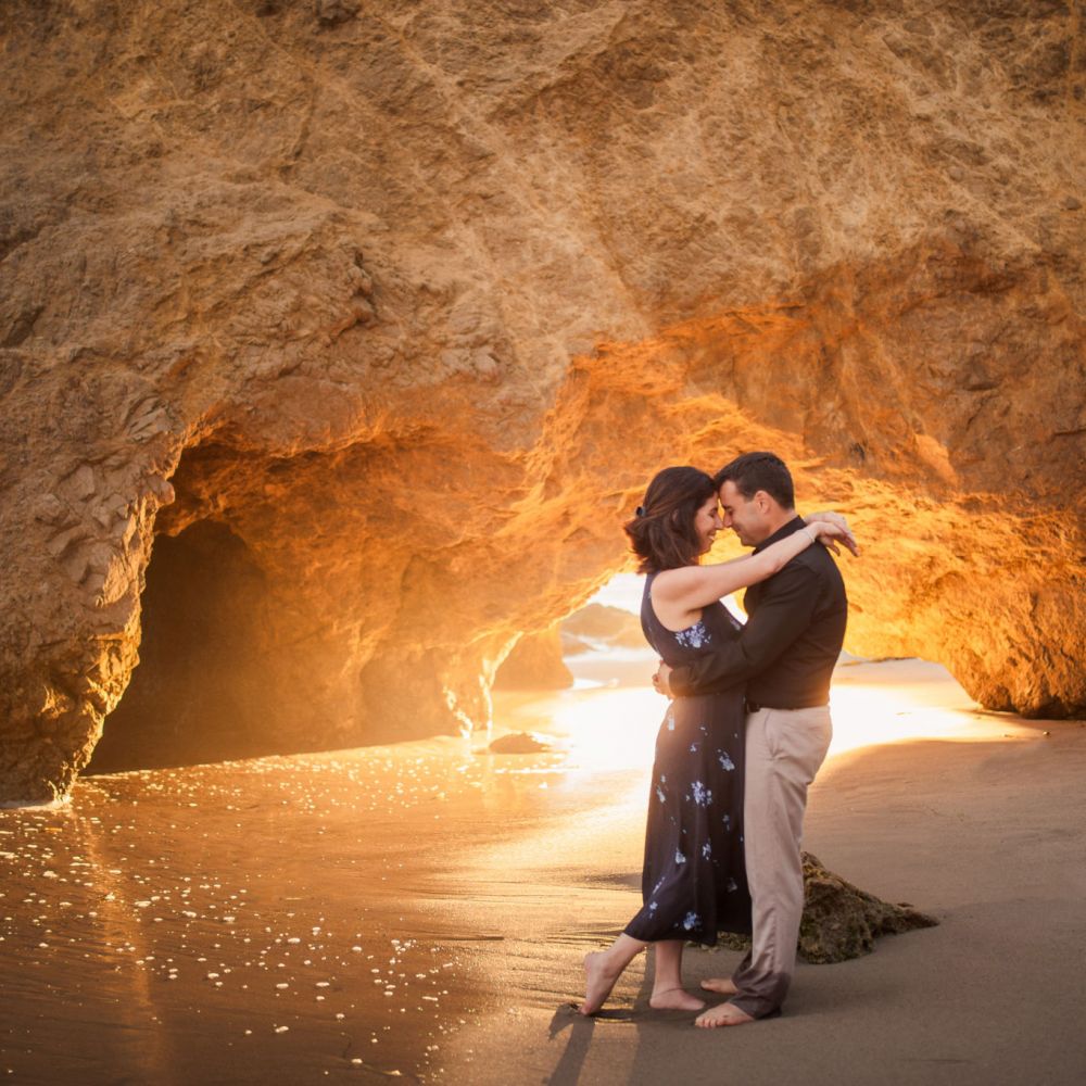 00 el matador state beach malibu engagement photography