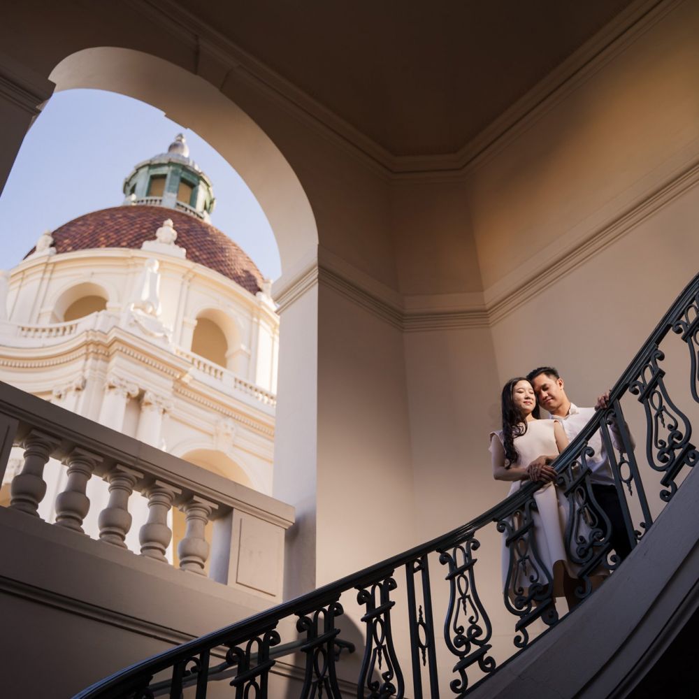 00 Pasadena City Hall Engagement Photography