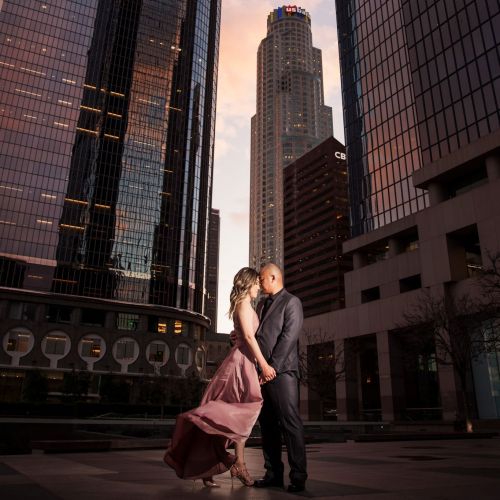 00 Downtown Los Angeles Engagement Photography