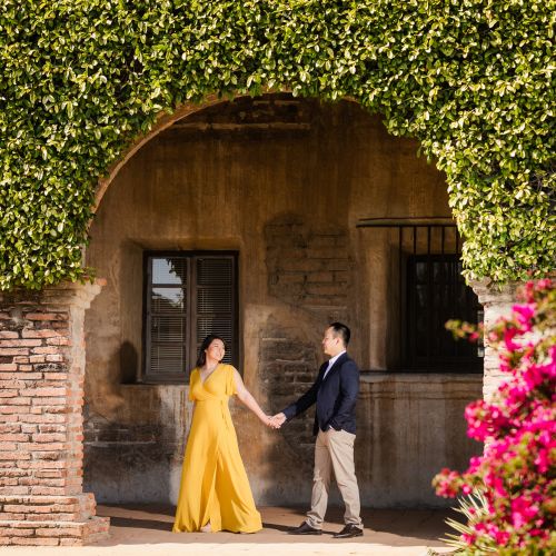 00 Mission San Juan Capistrano Engagement Photography 1