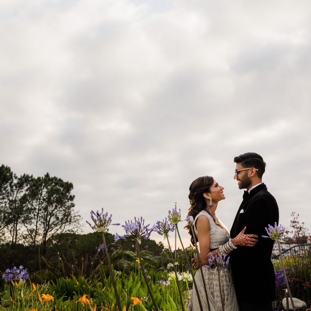 45 Laguna Cliffs Marriott Indian Wedding Reception Photographer