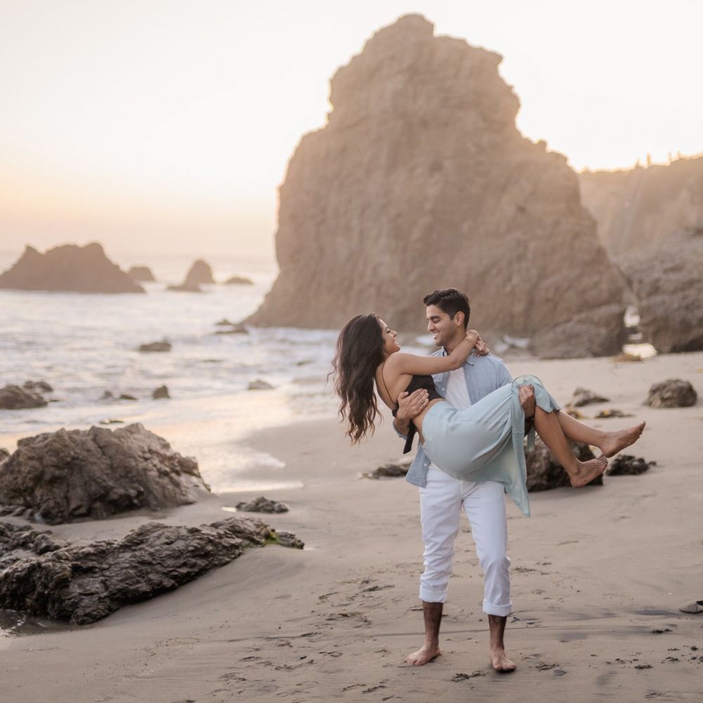 00 Leo Carillo State Beach Malibu Engagement Photographer