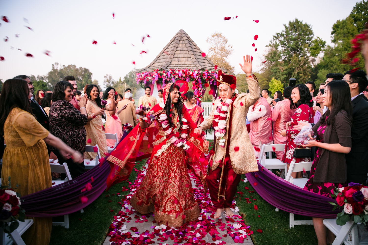 grand tradition estate fusion indian wedding 1