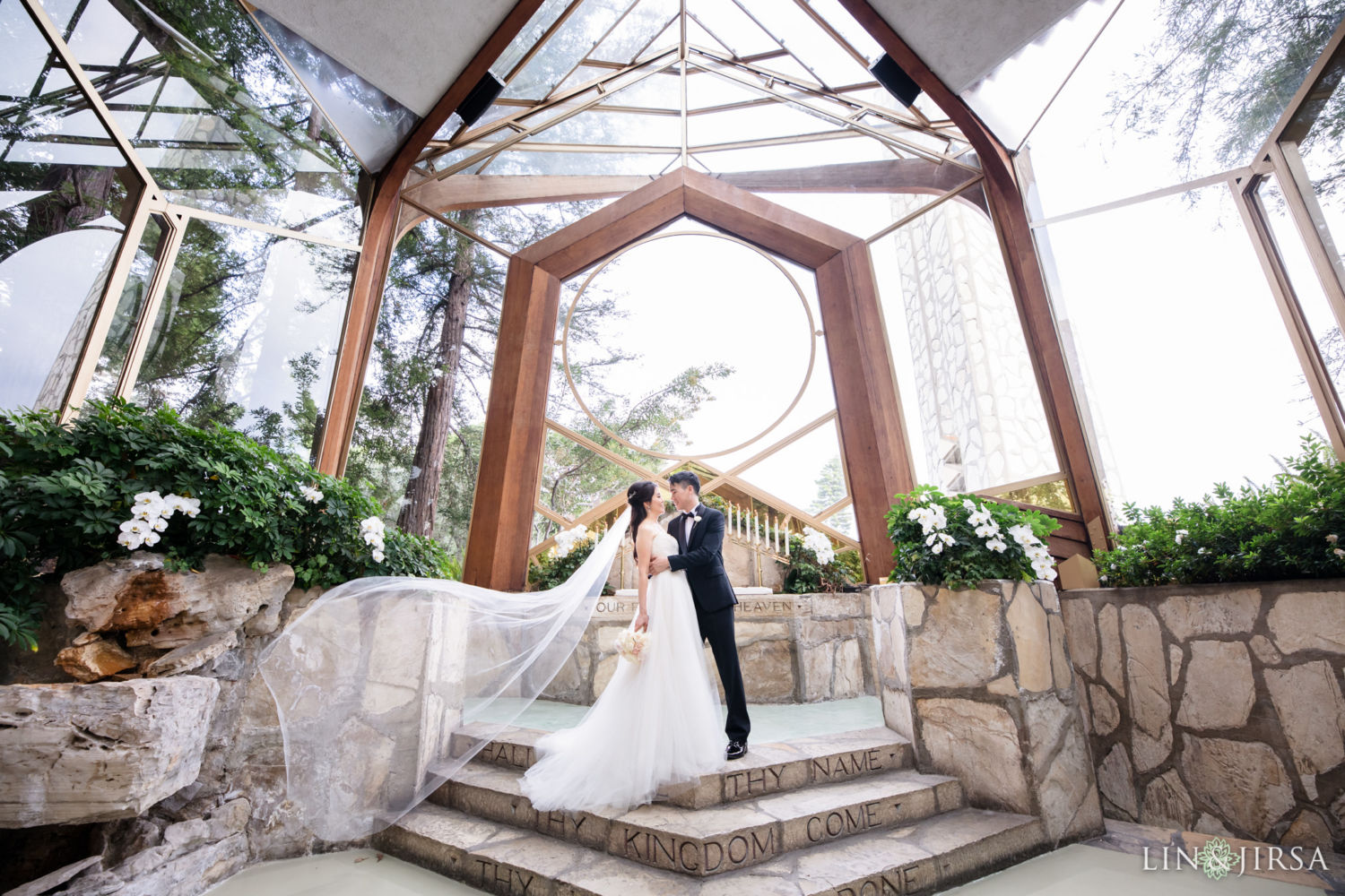 0260 HJ Wayfarers Chapel Trump National Golf Club Rancho Palos Verdes Los Angeles County Wedding Photography