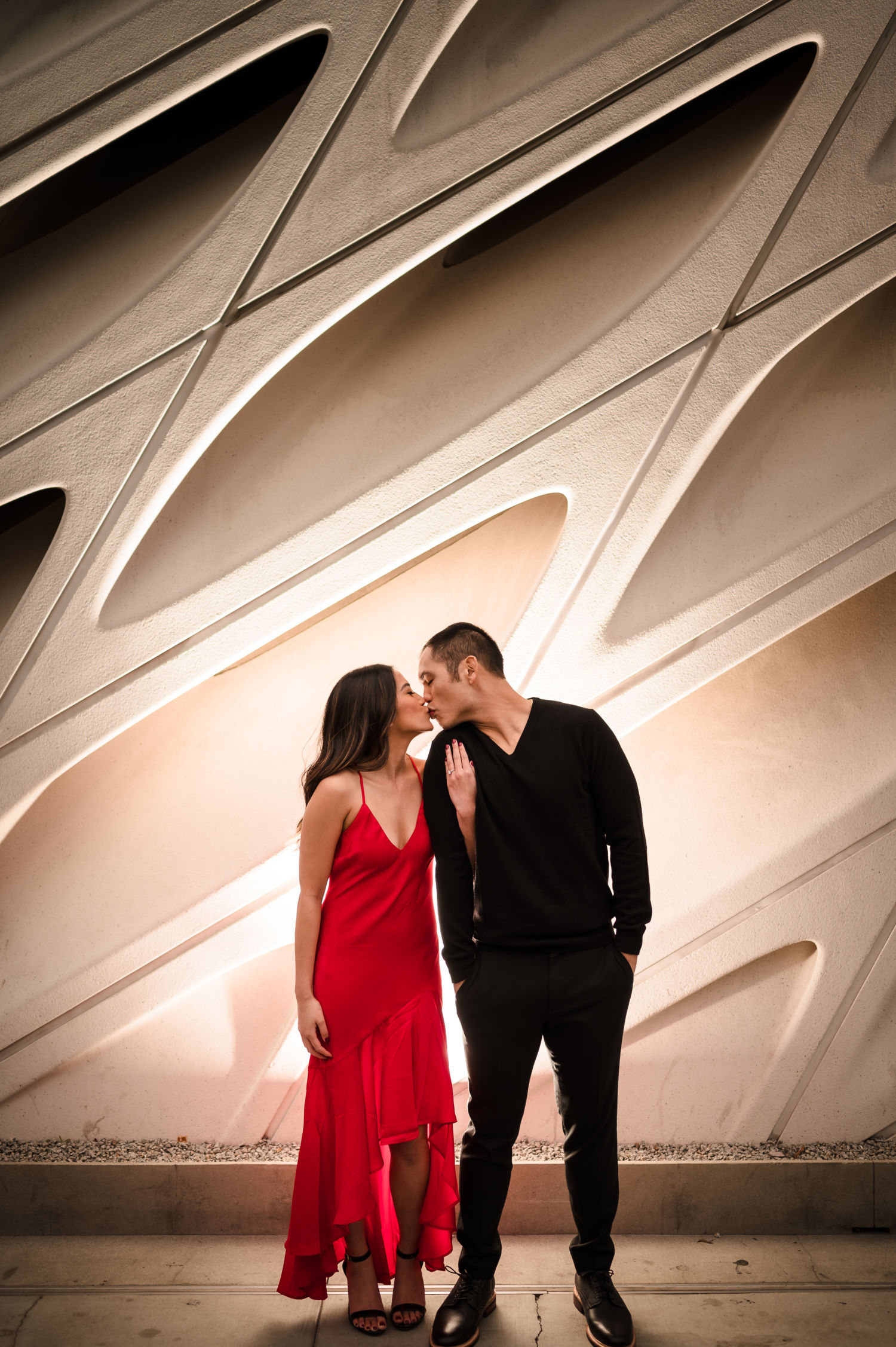 0053 ML Walt Disney Concert Hall Los Angeles County Engagement Photography 1