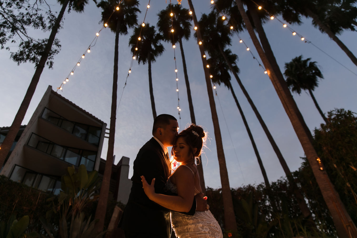 Hotel Maya Long Beach Samantha and Kristoffer Micro Wedding