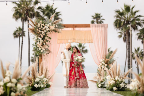 Pasea Huntington Beach Jasmine Avneet Sikh Micro Wedding