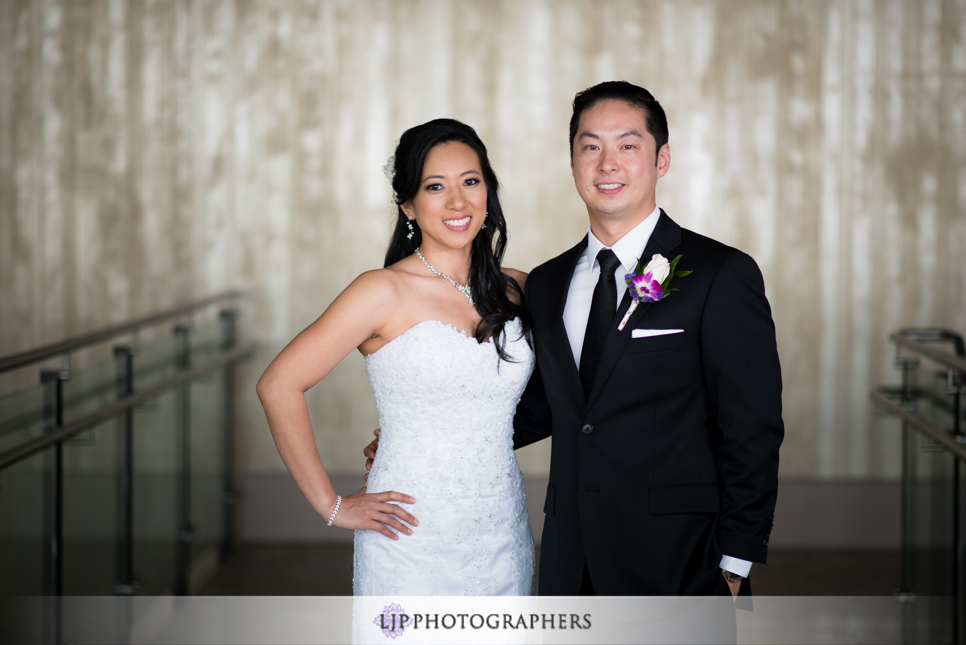 07-jw-marriott-los-angeles-wedding-photographer-first-look-wedding-party-couple-session-photos