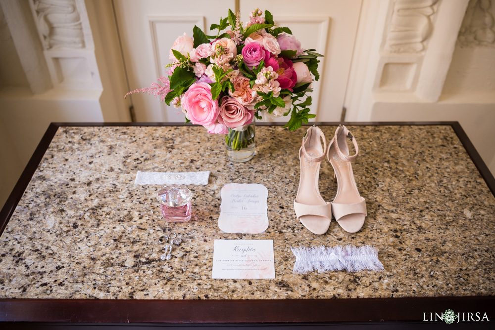 Los Angeles River Center Gardens Wedding Evelyn Ace